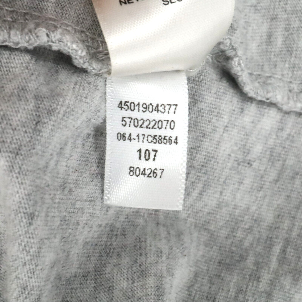 Chicos Zenergy Top 3 Womens XL 16 Gray T-shirt Lace Scoop Neck Pullover Whimsy - Picture 13 of 13